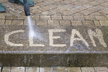 Pressure washing by Gleam Clean Carpet Cleaning in Irving